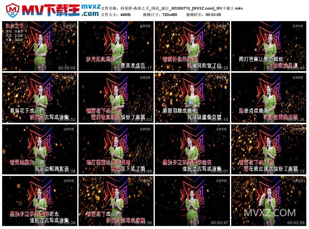 何曼婷-执你之手_国语_流行_MD300710